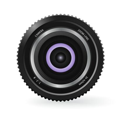 Camera lens. Equipment for professional shooting. Zoom, aperture, focal length, aperture, aberration, resolving power, telephoto, macro, portrait, photographer, photography, gate, shutter