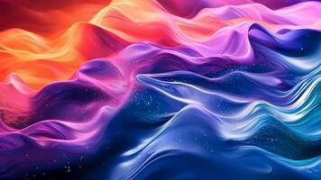 A colorful abstract background with a lot of different colors video