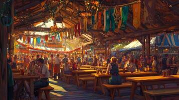 The tavern in the hobbit photo