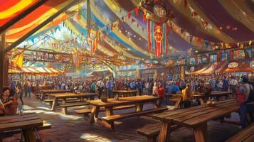 The beer tent at disneyland photo