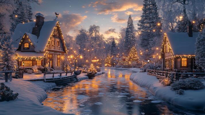 Winter wonderland wallpaper discount