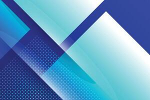 Abstract simple blue background template vector