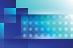 Abstract blue color gradient background template vector