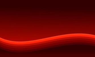 Abstract horizontal light dark red stripe lines background with copy space. vector
