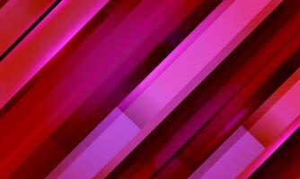Red and pink diagonal line geometry tech abstract background. smooth color stripes lines. vector