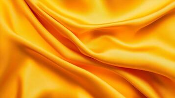 Bright yellow and orange fabric with warm folds and gentle curves abstract background for National Immunization Day uplifting and encouraging energy photo