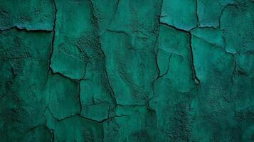 Coarse concrete wall in deep green and earthy brown for Arbor Day rugged texture with faint tree bark patterns subtle nature inspired details celebrating environmental awareness photo