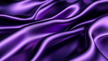 Deep purple and silver velvet softly flowing in graceful curves abstract background for Lawyers Day sophisticated and elegant symbolizing integrity and wisdom photo