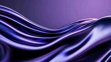 Deep purple and silver velvet softly flowing in graceful curves abstract background for Lawyers Day sophisticated and elegant symbolizing integrity and wisdom photo