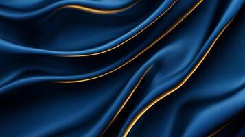 Royal blue velvet with sleek folds and golden accents abstract background for Engineers Day luxurious and precise symbolizing innovation and craftsmanship photo