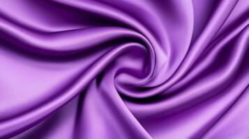 Smooth lavender satin in flowing folds with soft reflections and subtle silver accents perfect abstract background for Easter or spring themes light and delicate photo