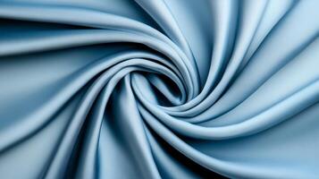 Soft grey and light blue fabric flowing together in gentle curves abstract luxury background for Nurses Day calm and supportive reflecting care and dedication photo