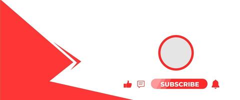 A red and white background with a white circle vector