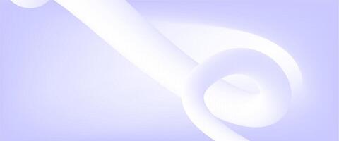 A white abstract background with a curved shape vector