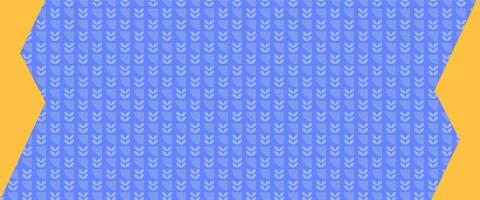 A blue and yellow background with a pattern of blue and yellow vector