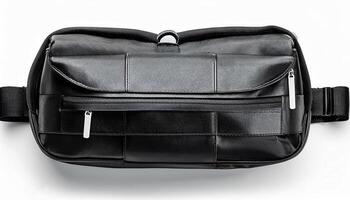 backpack isolated on white background photo