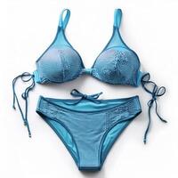 swimsuit isolated on white background photo