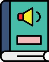 Sound Line Filled Icon vector