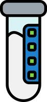 Analysis Line Filled Icon vector