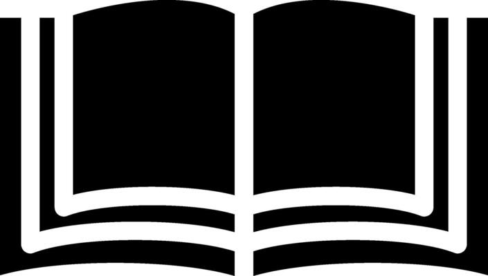 Reading Glyph Icon