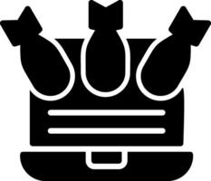 Ddos Glyph Icon vector