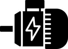 Engine Glyph Icon vector