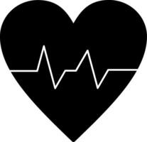Heart Beat Icon vector