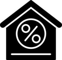 Home Glyph Icon vector