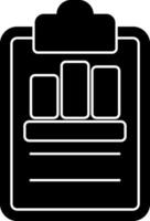 Clipboard Glyph Icon vector