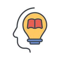 Knowledge Base Icon Design vector