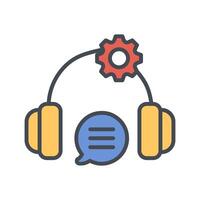 Technical Support Icon Design vector