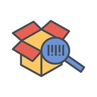 QR Code Scan Icon Design vector