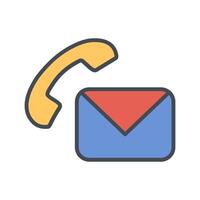 Support Email Icon Design vector