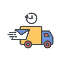 Express Delivery Icon Design vector