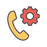 Technical Help Icon Design vector