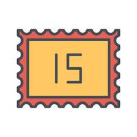 Postage Due Icon Design vector