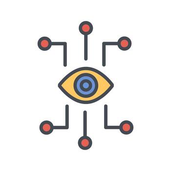 Visualization Icon Design vector
