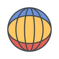 Globe Icon Design vector