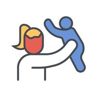 Mother and Son Icon Design vector
