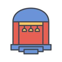 Party Venue Icon Design vector