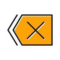 Delete Icon Design vector
