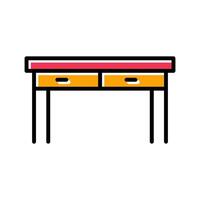 Table Icon Design vector