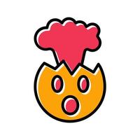 Exploding Head Icon Design vector