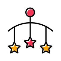 Crib Dreams Icon Design vector