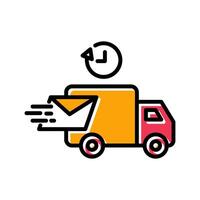 Express Delivery Icon Design vector