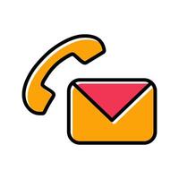 Support Email Icon Design vector