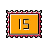 Postage Due Icon Design vector