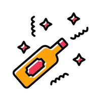 Wine Celebration Icon Design vector