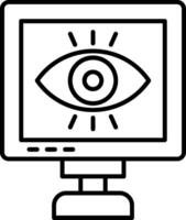 Vision Icon Design vector