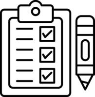Check List Icon vector